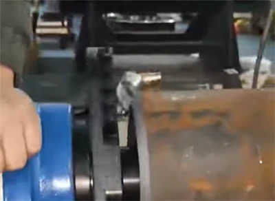 Wellnit Completes Internal Expansion Steel Pipe Beveler Debugging, Ensuring S...