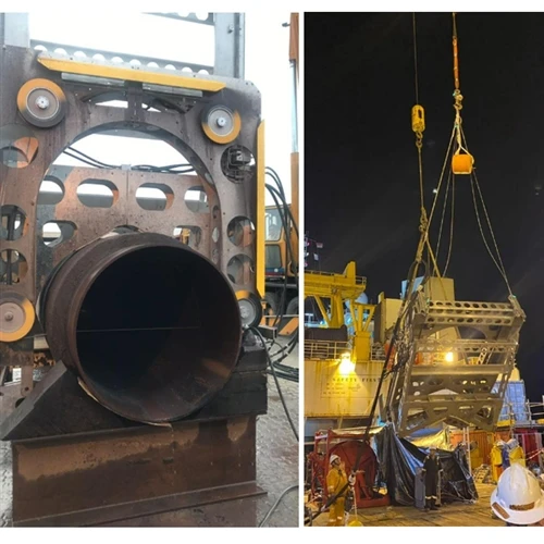 Wellnit In-line Diamond Wire Saws Carry Out Underwater Facility Maintenance Work